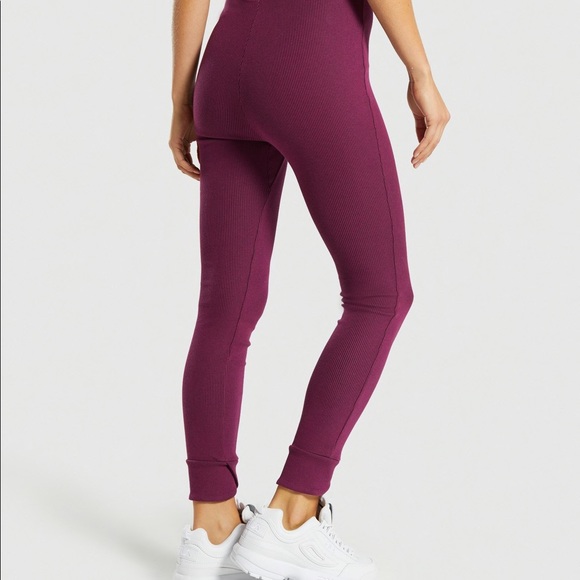 Gymshark Slounge Ribbon Bottoms size s - worn ONCE - Picture 3 of 9